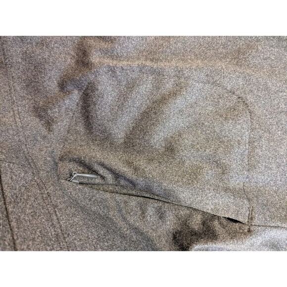 Mens Gray Tek Gear Dri-fit Activewear T-shirt Size Large With Pocket - Picture 8 of 8